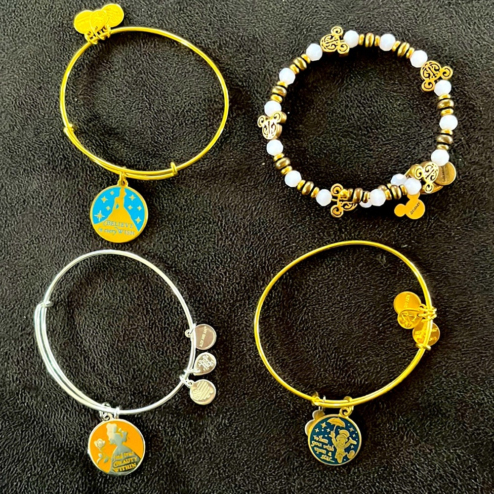 Disney Park Alex and Ani Bracelets